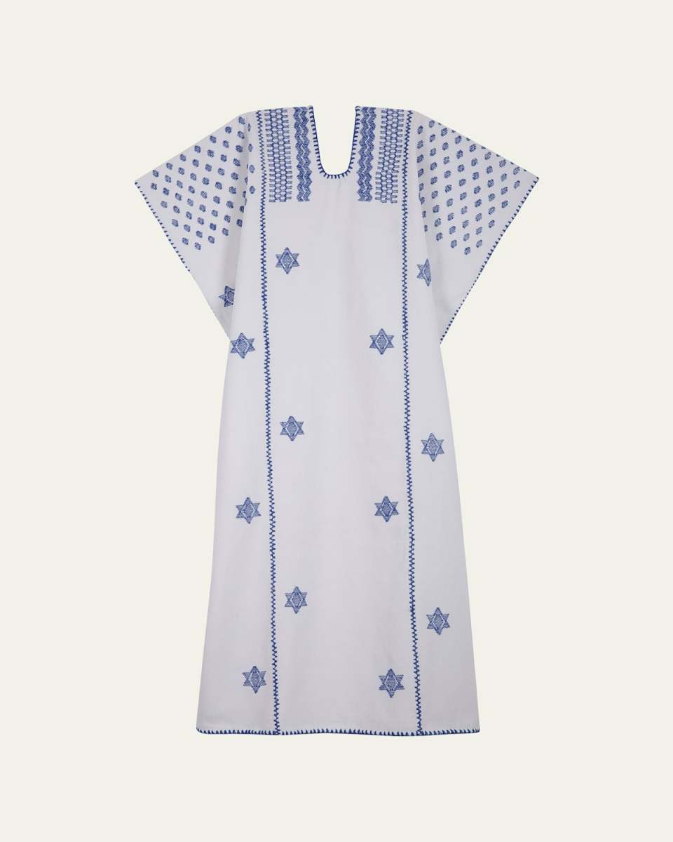 Three Panel Midi Star Kaftan